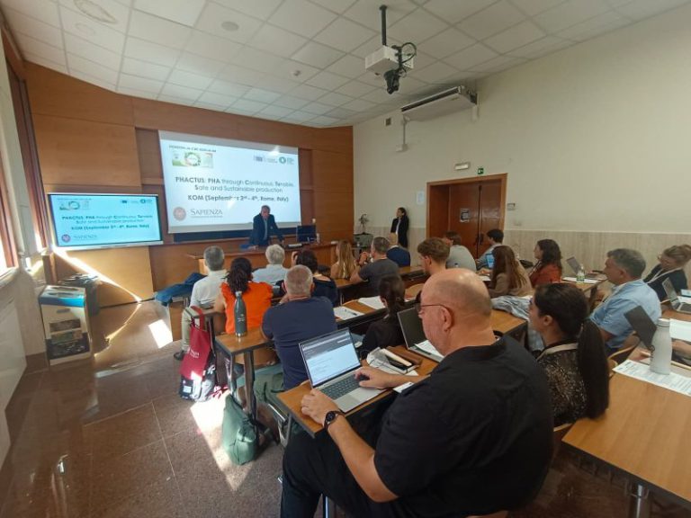 Participants following the opening presentation at the PHACTUS kick-off meeting in Rome